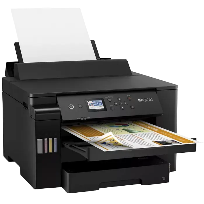 Imprimantă cu jet de cerneală Epson EcoTank L11160, A3+, Color (Sistem CISS, Negru) [2]