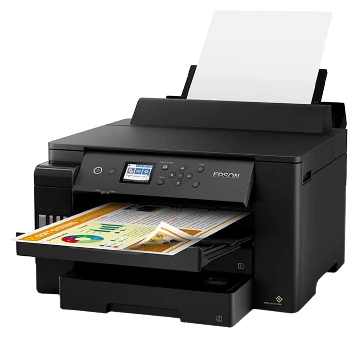 Imprimantă cu jet de cerneală Epson EcoTank L11160, A3+, Color (Sistem CISS, Negru) [3]