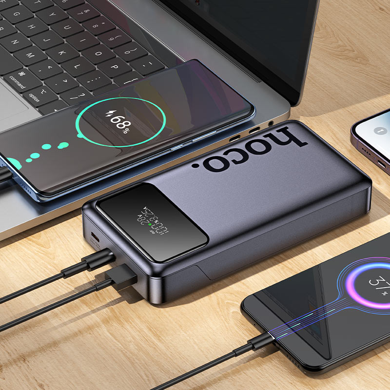 Q40 Leader PD65W Power Bank 25000mAh cu Ecran Digital – Negru [2]