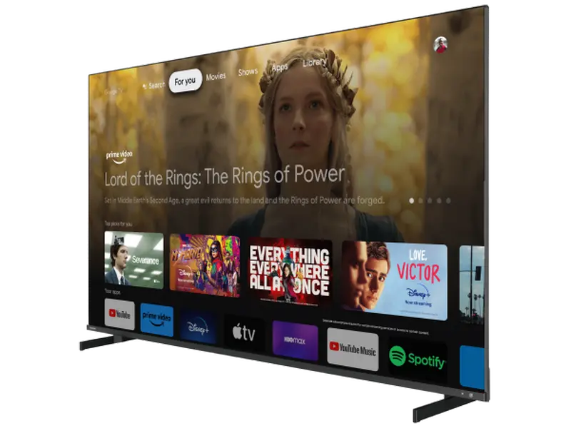 QLED SMART TV Toshiba 55QG5E63DG 55" 4K UHD Google TV Negru [2]