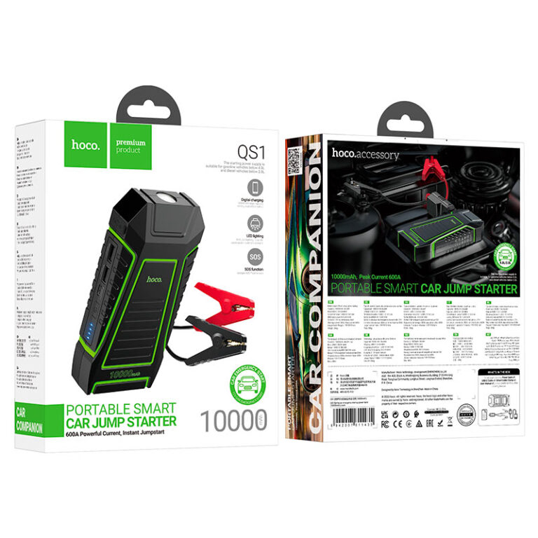 Пуско-зарядный Powerbank QS1 Spring 10000mAh – Энергия в любой ситуации [5]
