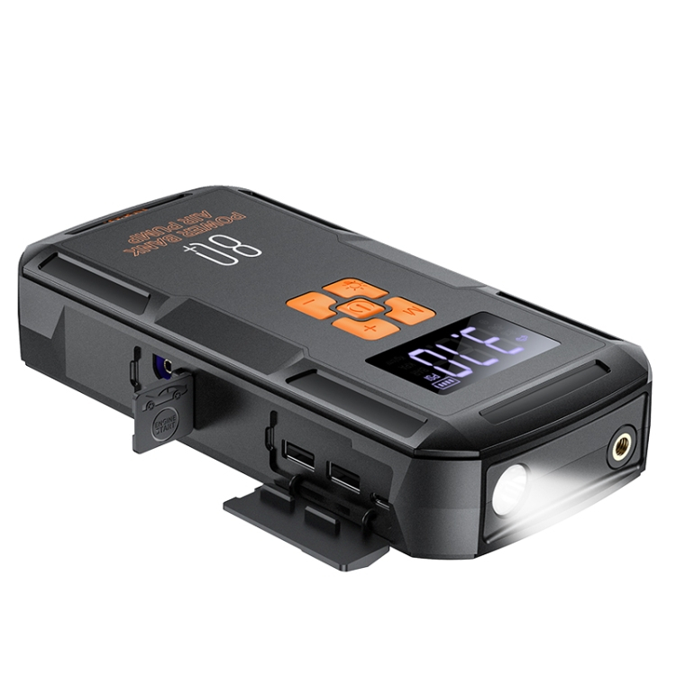 QS2 Land – Pompă de aer inteligentă portabilă 4-în-1 cu Power Bank și funcție de pornire auto (8000mAh) [3]