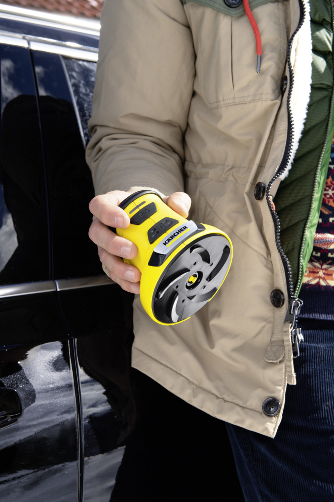 Электрический скребок для льда Kärcher EDI 4 – аккумулятор Li-Ion, вращающийся диск 500 об/мин [4]