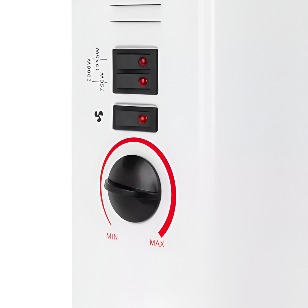Radiator convector NOVEEN CH5000 cu ventilator turbo [2]