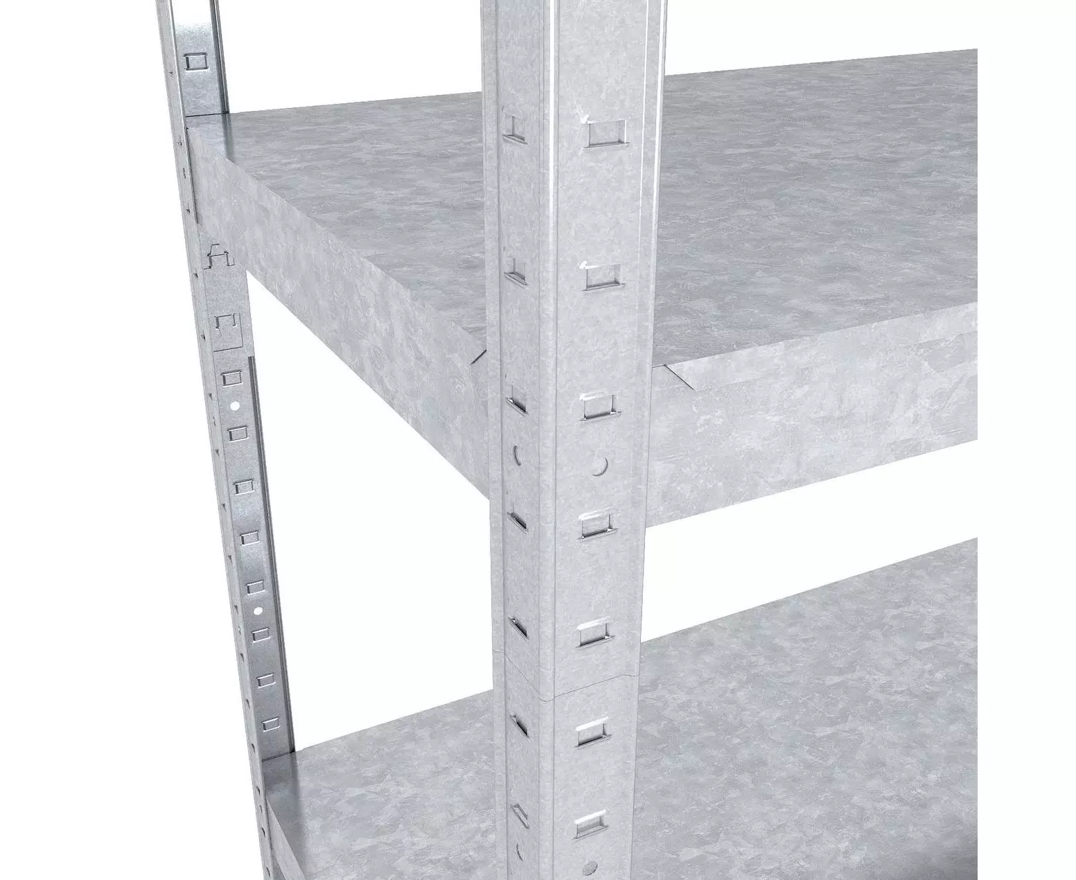 Raft metalic de depozitare Nex Standard 1800x900x400 mm – 5 rafturi metalice galvanizate, rezistență profesională [5]