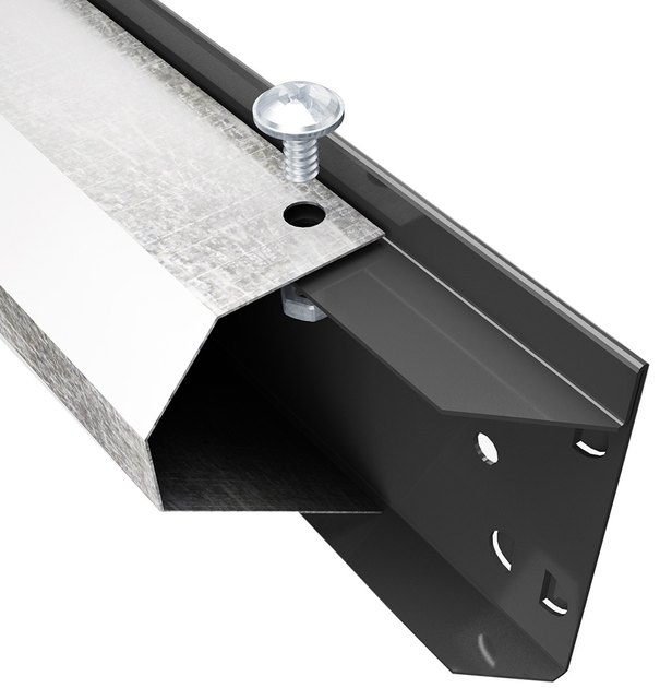 Raft metalic de depozitare roți Euro Raft Titan 1680x1200x500 mm, 2 niveluri, 1 poliță PAL, antracit [2]