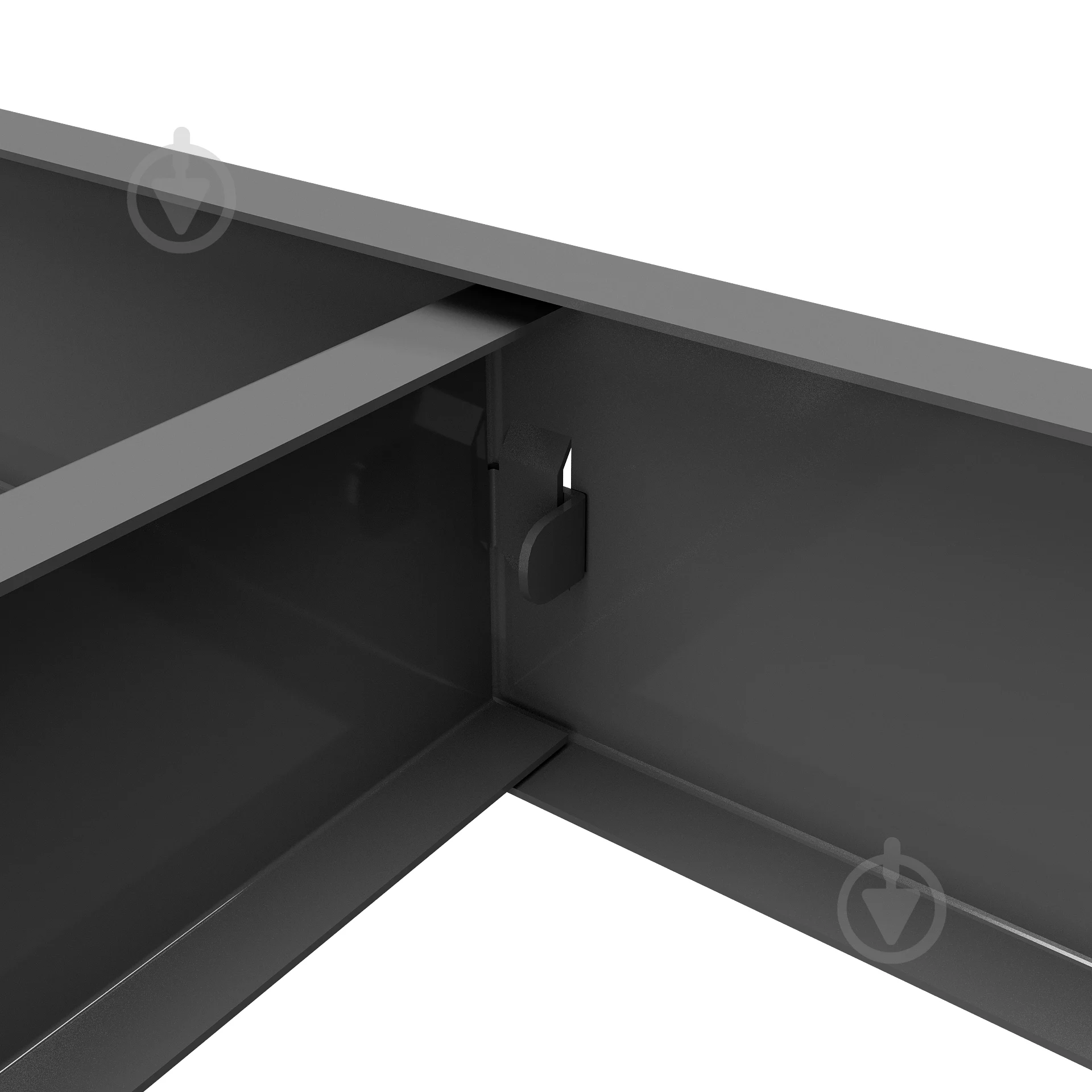 Металлический стеллаж для хранения Nex Standard, 5 полок из МДФ, 1800x900x400 мм, антрацит [7]