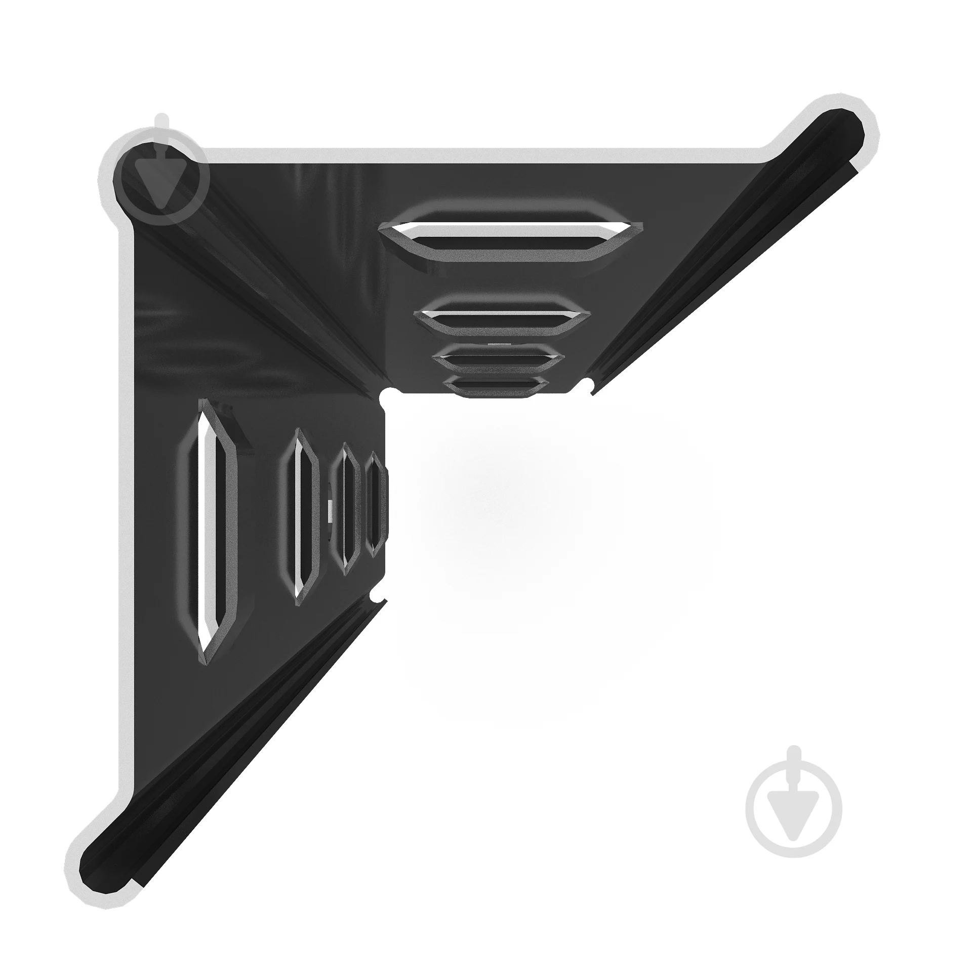 Металлический стеллаж для хранения Nex Standard, 5 полок из МДФ, 1800x900x400 мм, антрацит [5]