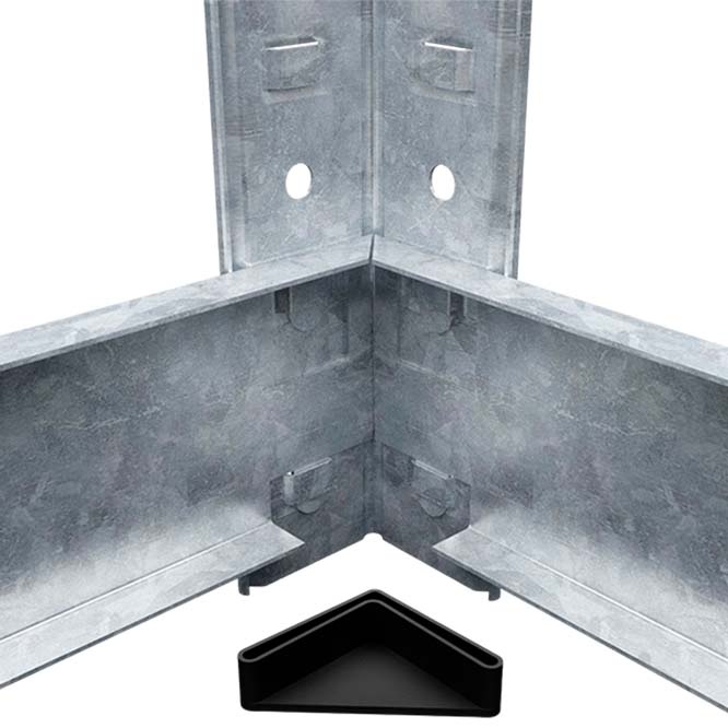 Raft metalic depozitare Nex Standard 1800x900x400 mm, 5 rafturi MDF, galvanizat [3]