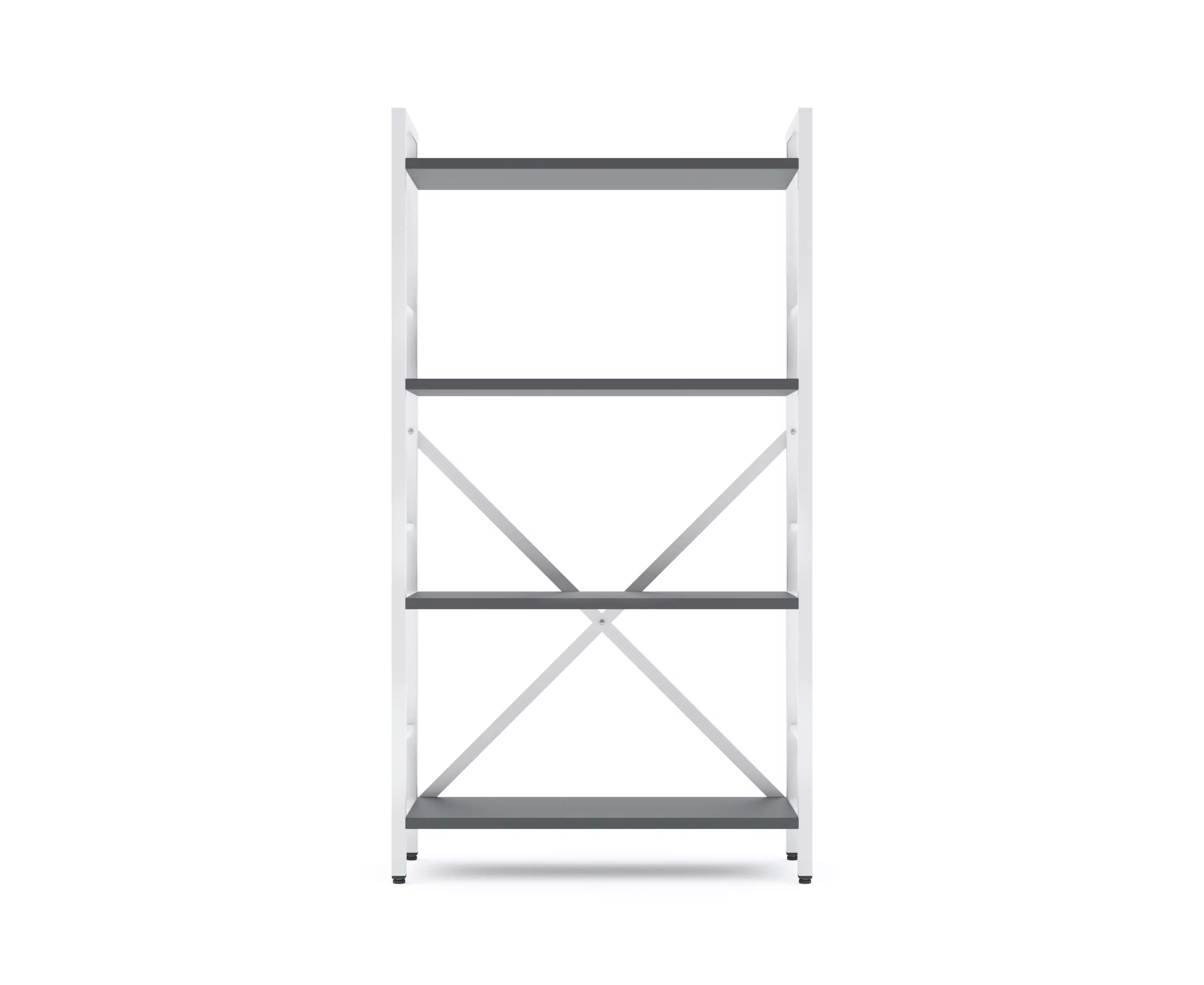 Raft metalic Nex Loft 1100x600x240 mm – contrast modern White/Anthracite pentru un spațiu organizat [3]