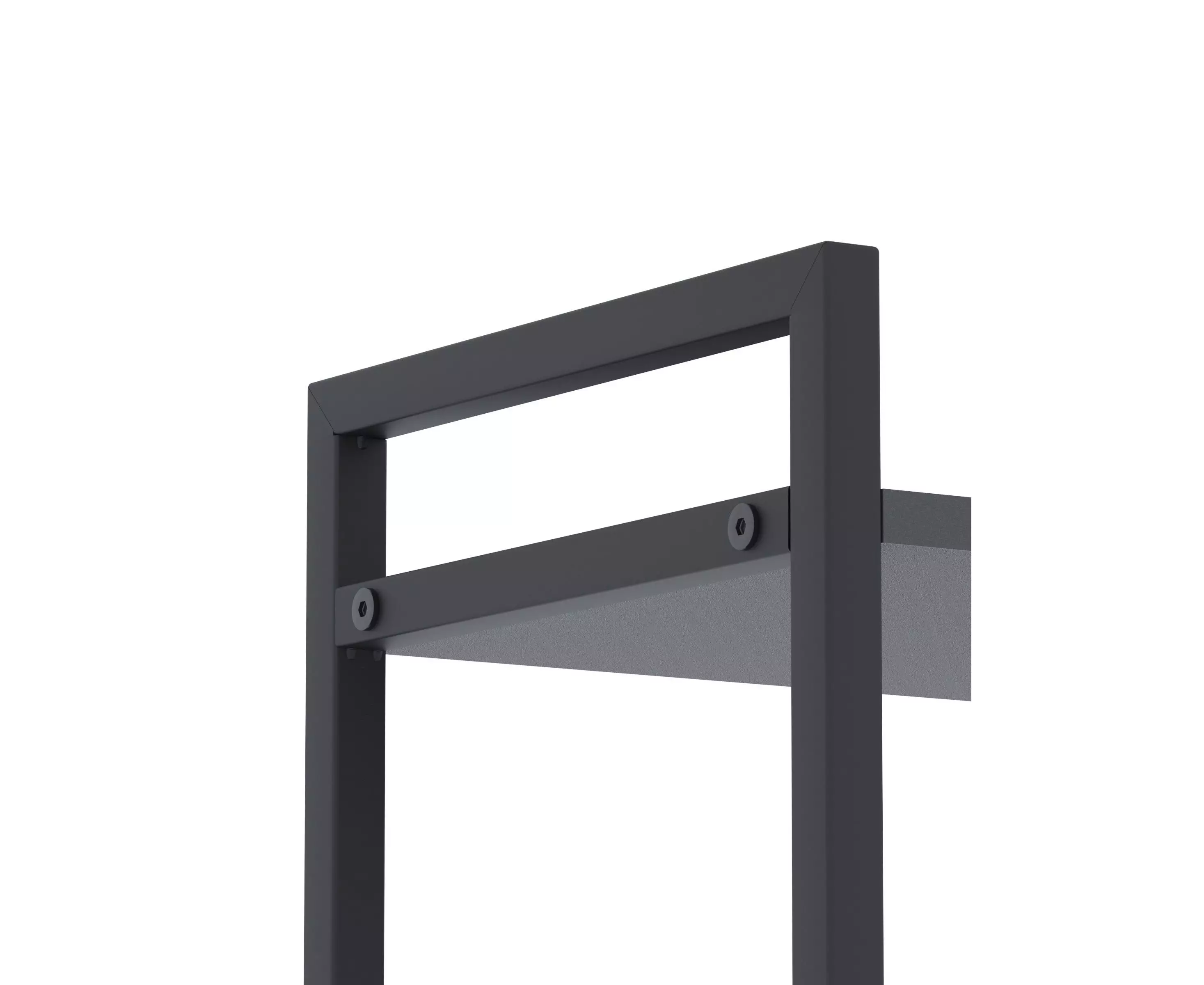 Raft metalic Nex Loft 900x800x400 mm – rezistență și eleganță în tonuri Anthracite [8]