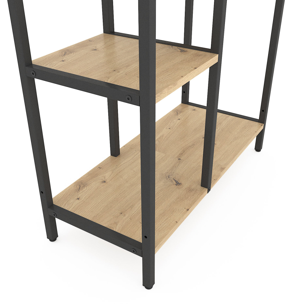 Raft metalic Nex Loft Cascade 1090×700×300 mm – Compact, elegant și perfect organizat [3]