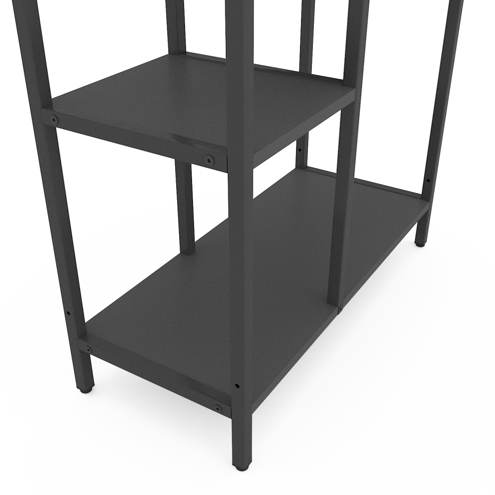 Raft metalic Nex Loft Cascade 1780×700×300 mm – Design modern complet Anthracite pentru organizare perfectă [3]