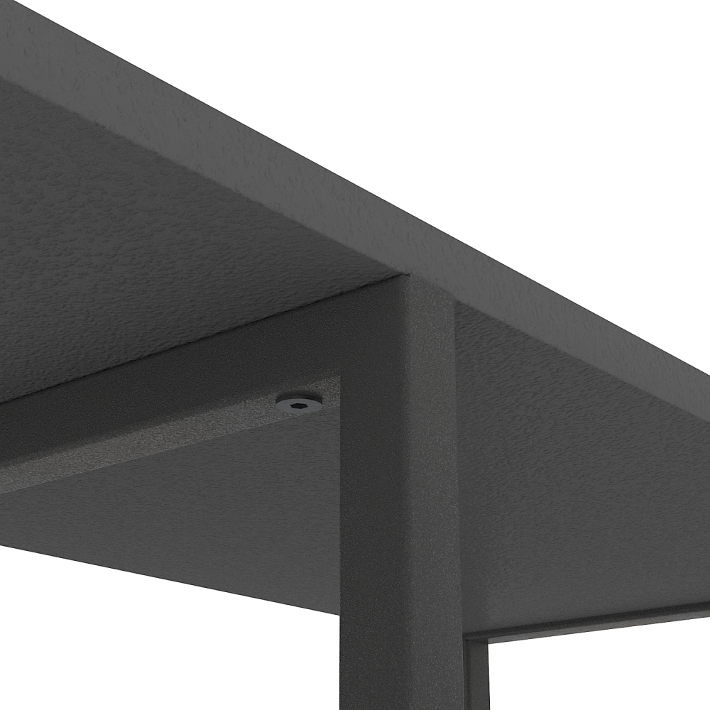 Raft metalic Nex Loft Cascade 1780×700×300 mm – Design modern complet Anthracite pentru organizare perfectă [5]