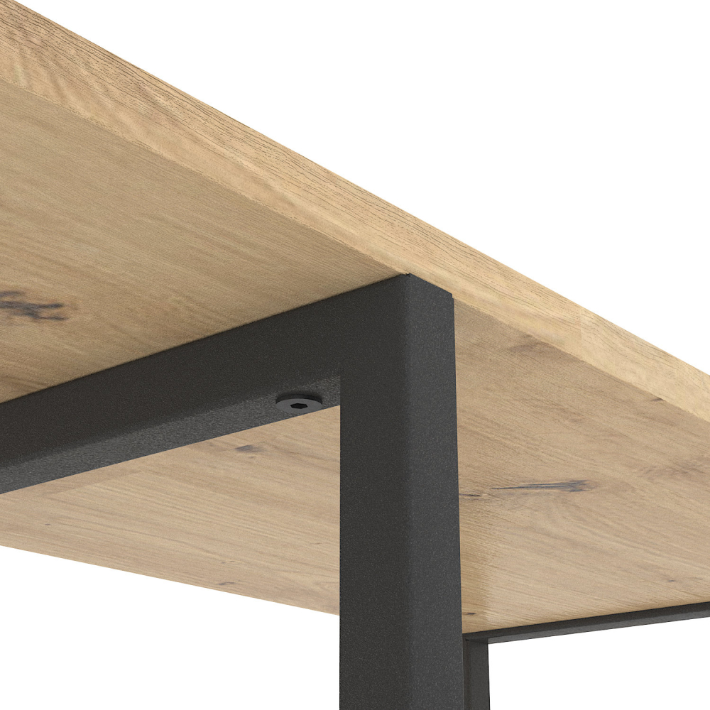 Raft metalic Nex Loft Cascade 1780×700×300 mm – Organizare eficientă cu stil industrial [4]