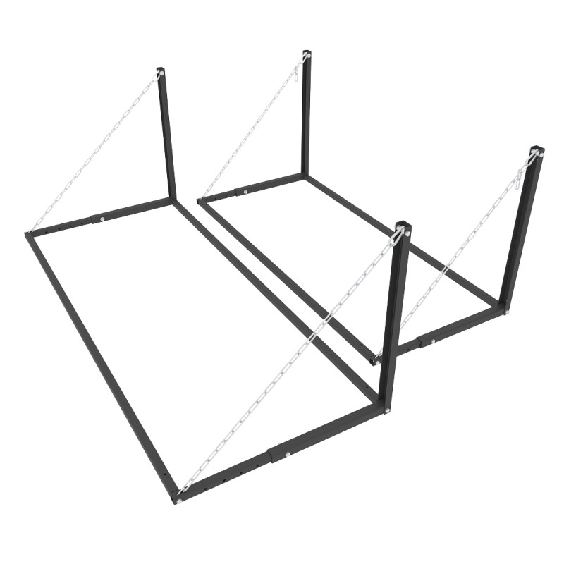 Suport de perete pentru anvelope 500x1300x550 mm, antracit [7]