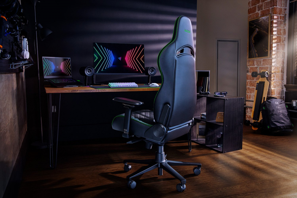 Razer Chair Enki Black/Green [4]