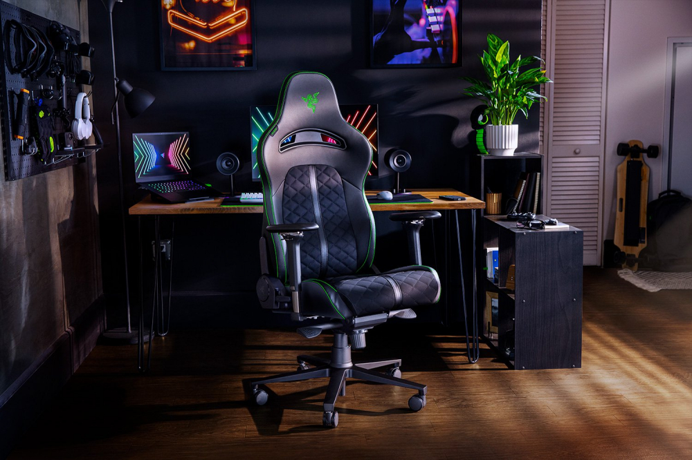 Razer Chair Enki Black/Green [2]