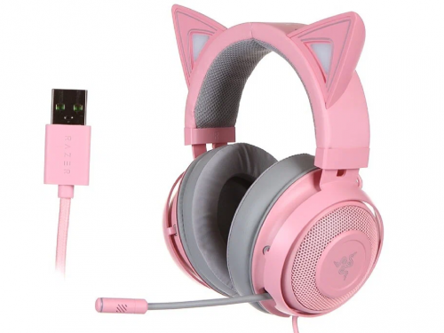 Razer Headset Kraken Kitty ed., Quartz [7]