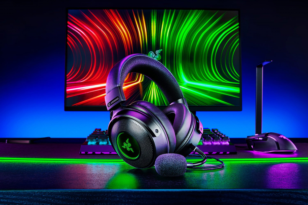 Razer Headset Kraken V3 Hypersense [2]