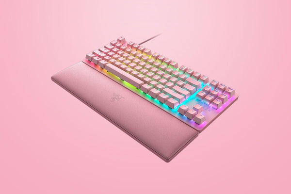 Razer Keyboard Huntsman V2 Tenkeyless (Red Switch) US Layout Quartz Edition [3]