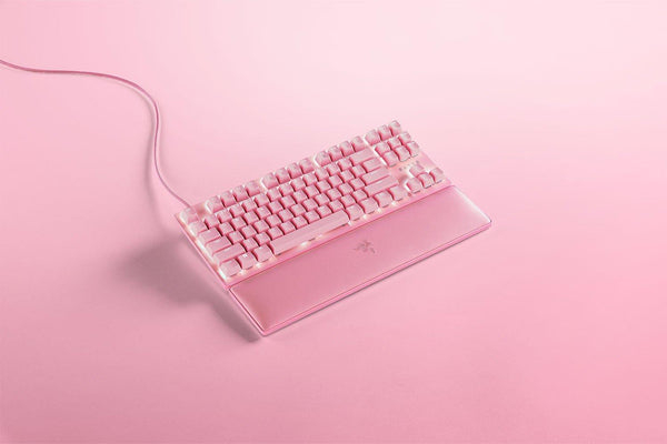 Razer Keyboard Huntsman V2 Tenkeyless (Red Switch) US Layout Quartz Edition [4]