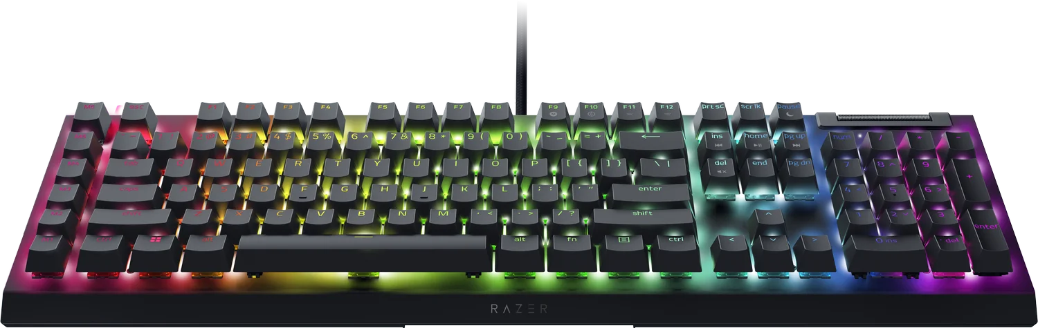 Razer Keyboard Mechanical BlackWidow V4 X (Green Switch) RU Layout [2]