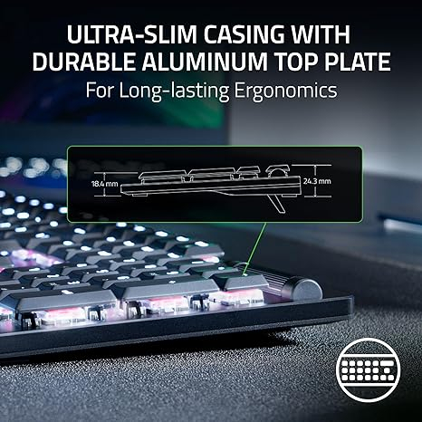 Razer Keyboard Membrane DeathStalker V2 (Red Switch) US Layout [4]