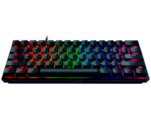 Razer Keyboard Optical Huntsman Mini 60% Clicky Purple Switch US Layout Mercury Edition [2]