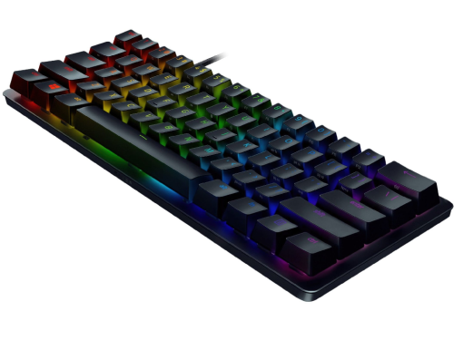 Razer Keyboard Optical Huntsman Mini 60% Clicky Purple Switch US Layout Mercury Edition [3]