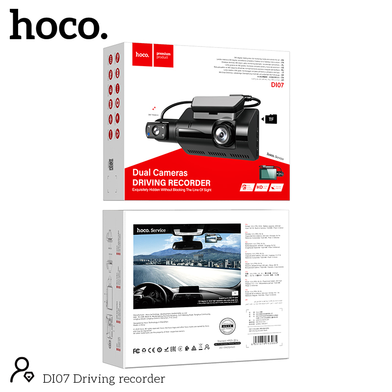 Recorder Auto DI07 Max – Înregistrare Clară pentru Siguranța Ta pe Drum [11]
