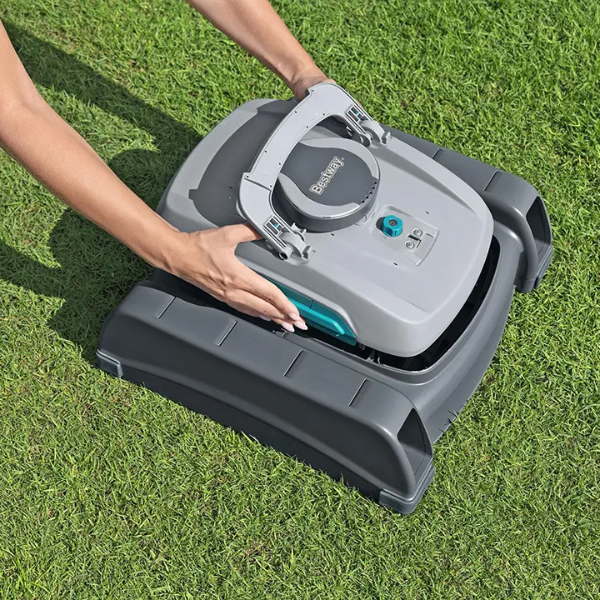 Robot de curățare fără fir 2-în-1 Bestway® AquaTronix™ Pro G300 – Curățare completă pentru fundul și suprafața piscinei [4]