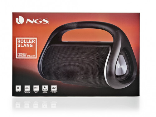 Boxă ROLLER SLANG BT, 40W, BT, Micro SD/USB AUX IN, baterie de 3600mAh, IPX6 [3]