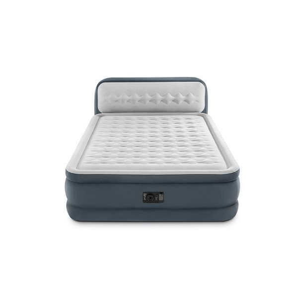 Saltea gonflabilă INTEX Deluxe cu spătar și pompă – Confort premium pentru un somn odihnitor! [3]