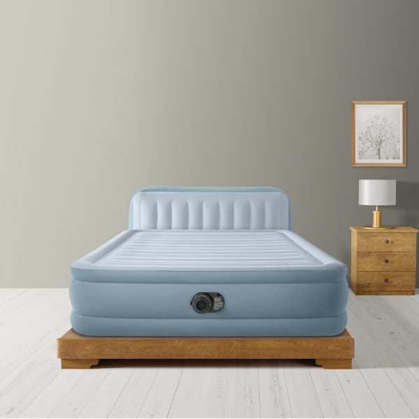 Saltea gonflabilă INTEX VELUR Plush 152x236x86cm – Confort premium pentru un somn odihnitor! [4]