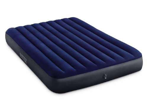 Saltea gonflabilă Velur Classic 152x203x25 cm cu perne și pompă, până la 272 kg [3]