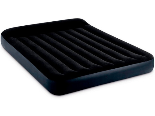 Saltea gonflabilă “Velur Classic” 152x203x25cm cu tetieră și pompă încorporată 220V, până la 272 kg [3]