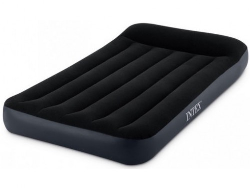 Saltea gonflabilă “Velur Classic” 99x191x25 cm cu tetieră, până la 136 kg [2]