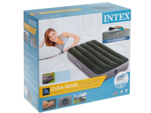 Saltea gonflabilă “Velur Downy” 76×191×25 cm cu pompă de picior integrată, până la 136 kg [2]