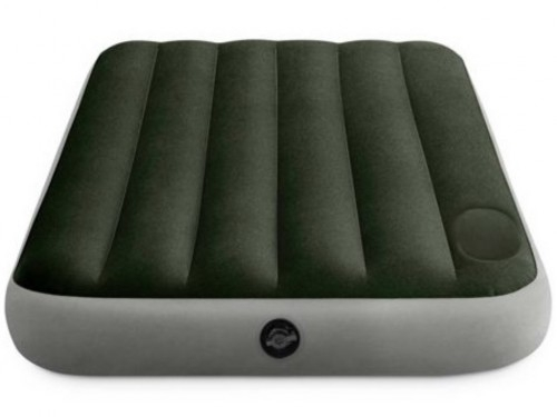 Saltea gonflabilă “Velur Downy” 99×191×25 cm cu pompă de picior integrată, până la 136 kg [4]
