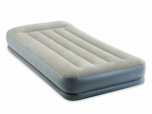 Saltea gonflabilă Velur MID-Rise Air 99x191x30 cm cu tetieră și pompă încorporată 220V, până la 136 kg [3]