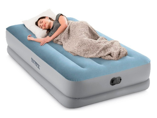Saltea Gonflabilă „Velur MID-Rise Comfort” 99x191x36 cm cu Pompă USB 5V Încorporată [5]