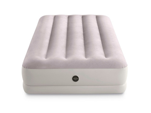 Saltea gonflabilă “Velur Prestige” 99x191x30 cm cu pompa USB portabilă 5V, până la 136 kg [5]