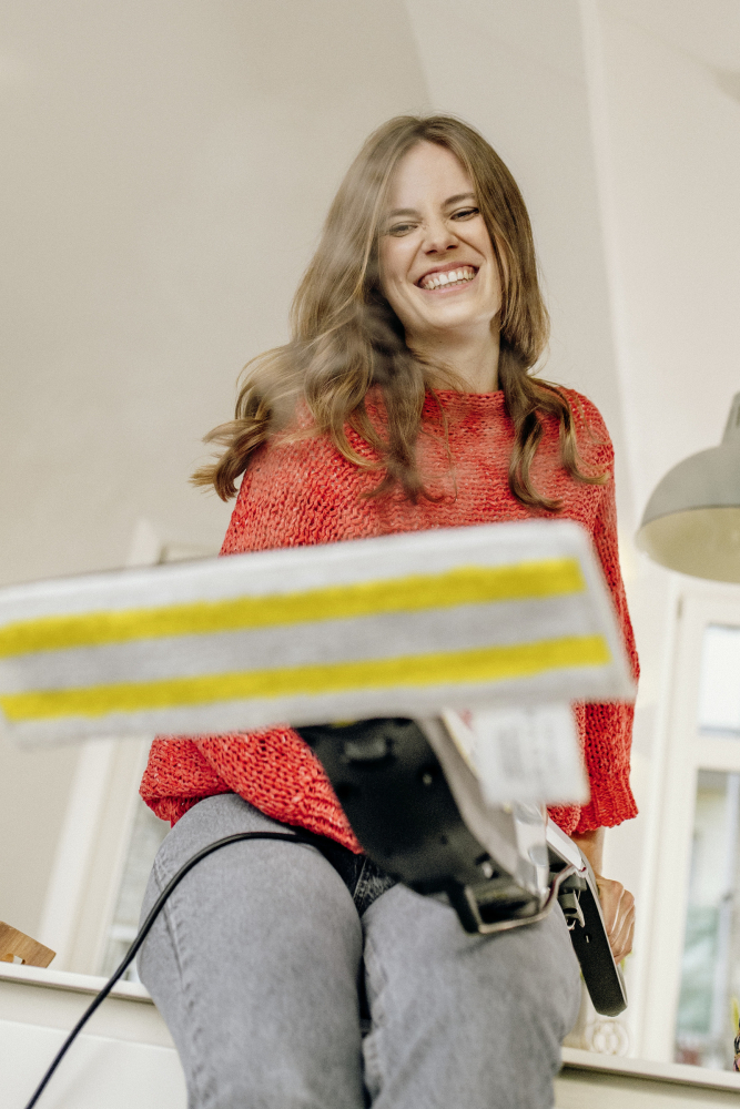 Mop cu abur Kärcher SC 2 Upright – Curățenie și igienă perfectă pe podele în doar 30 de secunde [4]