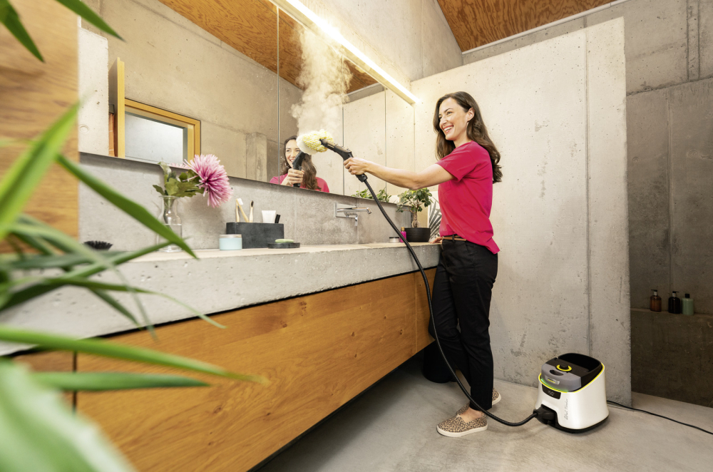 Aparat de curățat cu abur Kärcher SC 5 Deluxe Signature Line – Cel mai puternic din gamă: 4 bar, VapoHydro + rezervor detașabil [8]