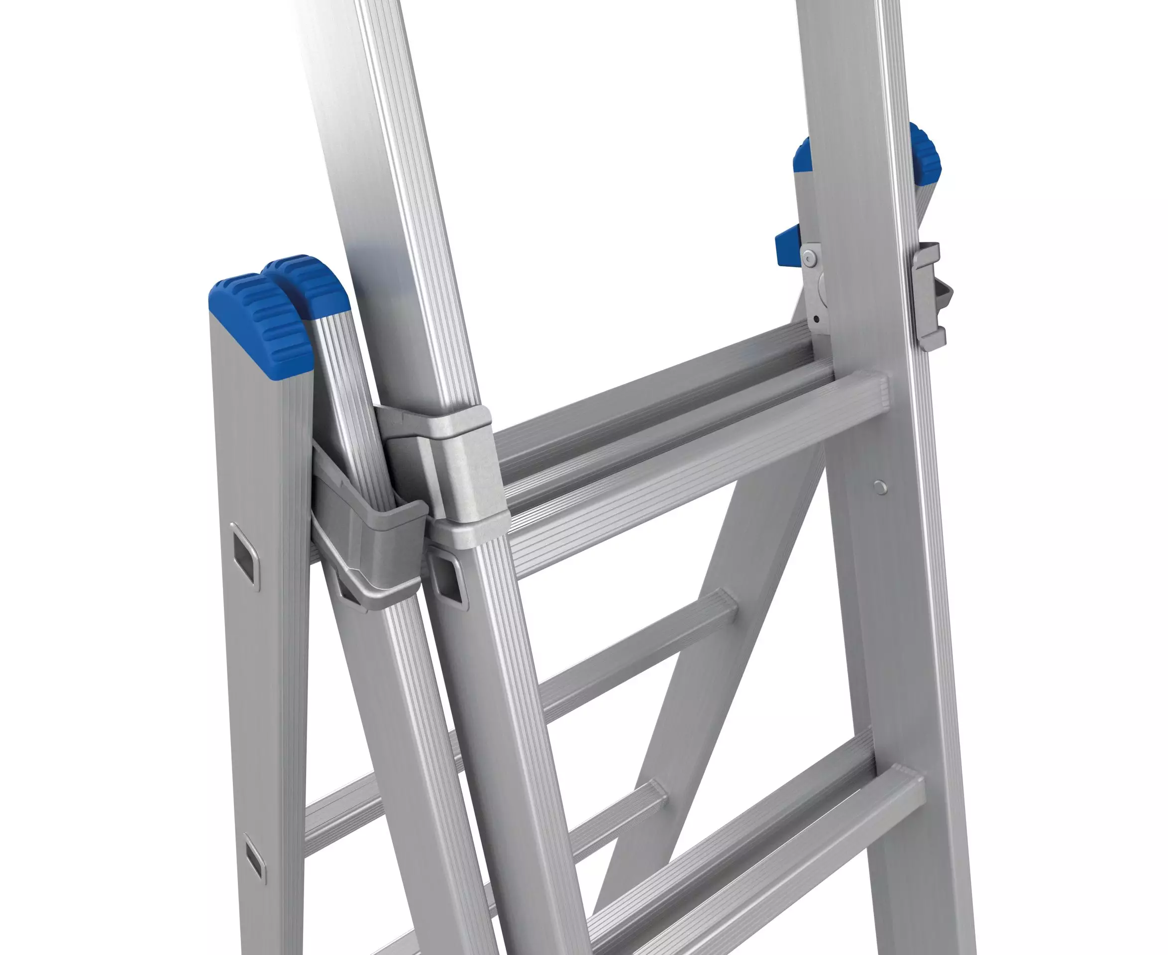 Scară aluminiu Nex Metkas 3 secțiuni 3x6, înălțime 3.36m [4]