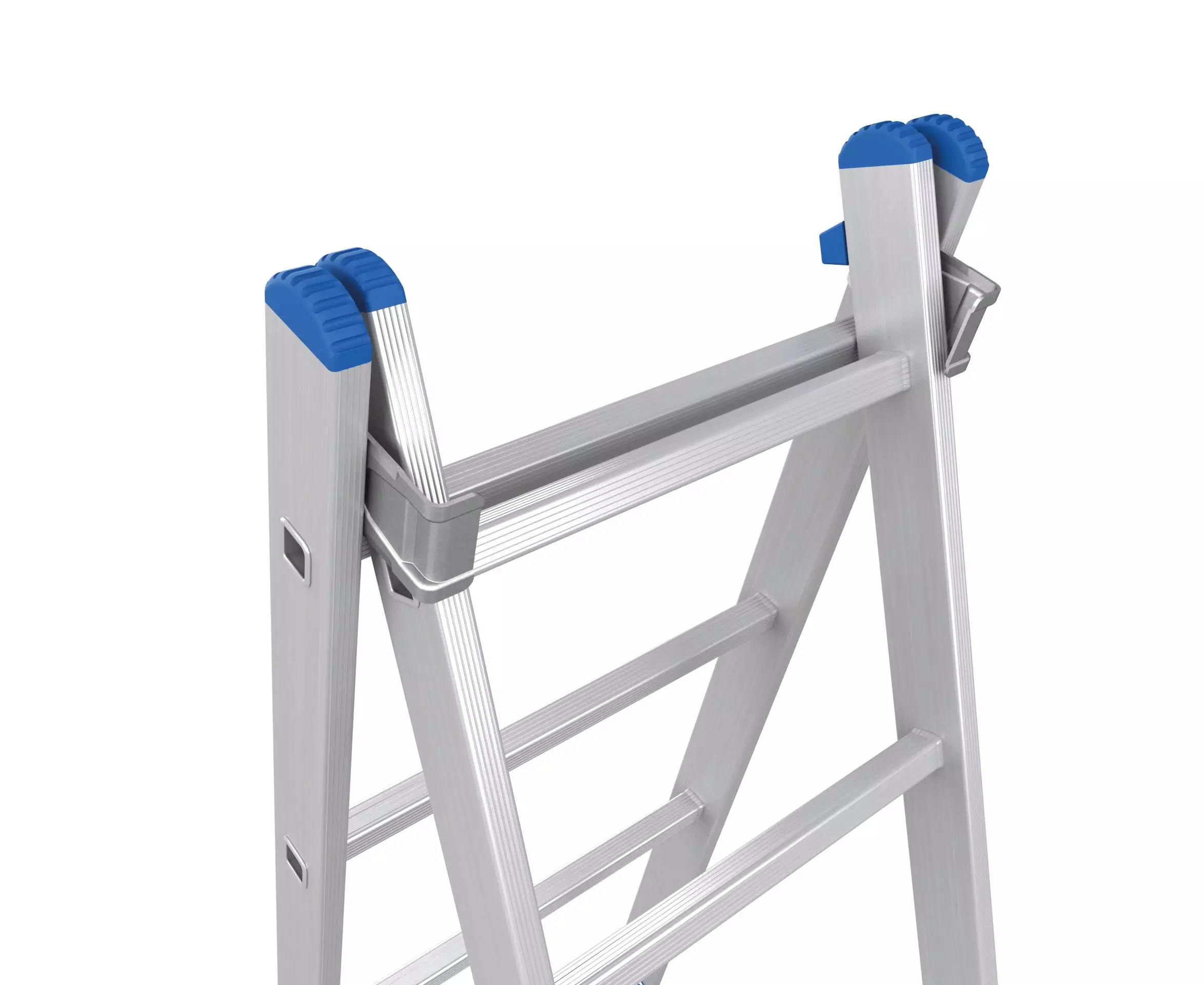 Scară aluminiu Nex Metkas dublă 2x9, înălțime 3.65m [4]