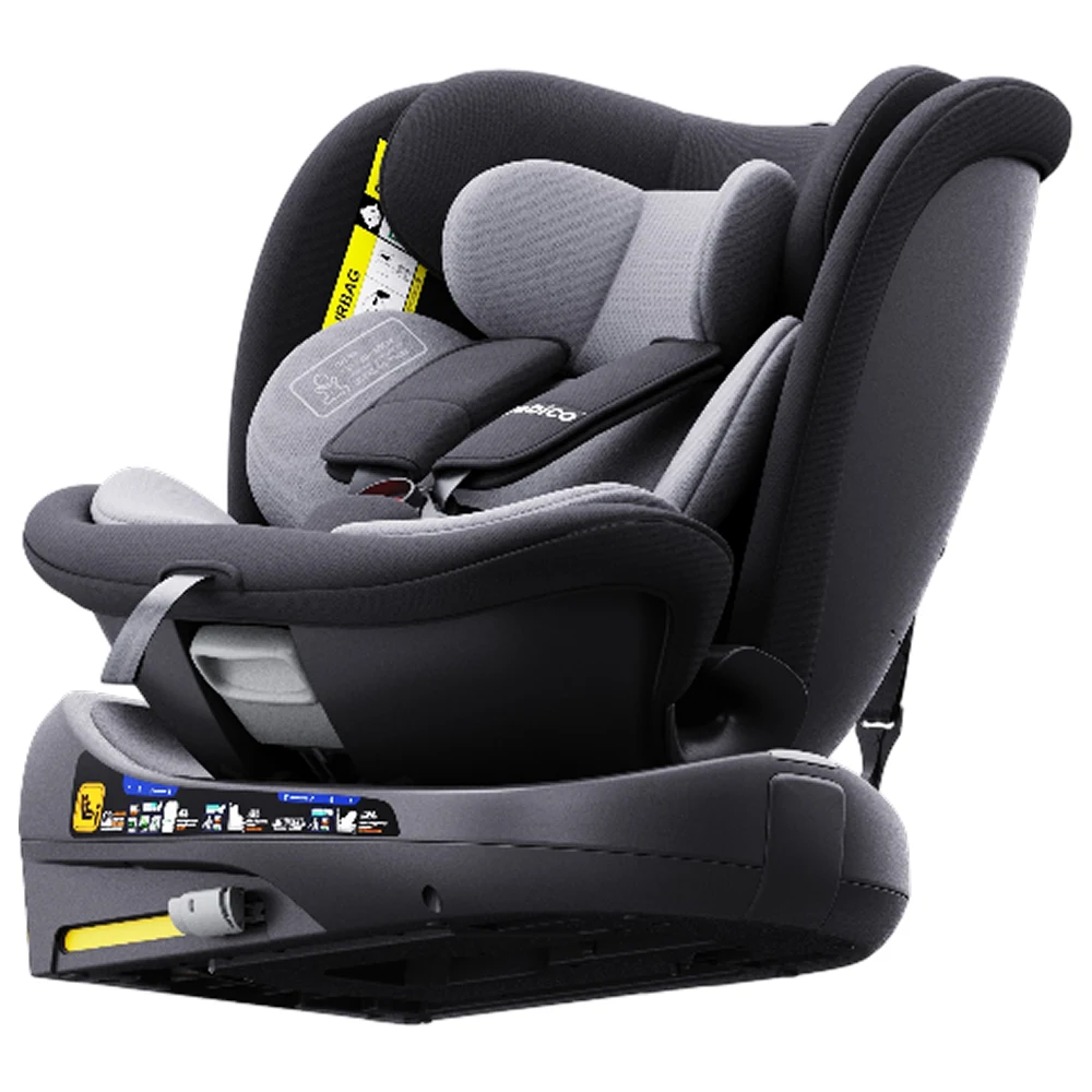 Scaun Auto Bebico i-SIZE ISOFIX C011 (40-150 cm) Sur / Negru [4]