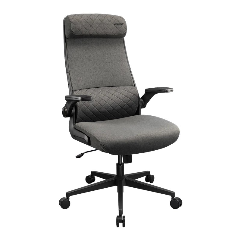 Scaun de birou Cougar Stryder, textil, Gri (gazlift clasa 4, până la 120 kg) [3]