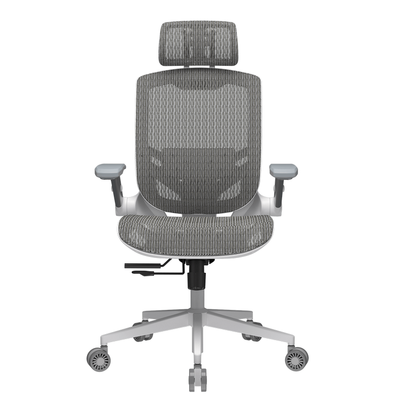 Scaun de gaming Cougar Speeder One (Plasă respirabilă, Gaslift Clasa 4, Reclinabil 135°, Tetieră 3D, Cotiere 3D, Alb) [8]